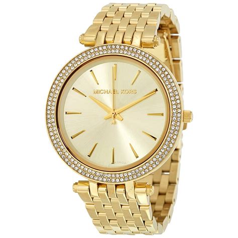 black and gold michael kors watch women's|michael kors black diamond watch.